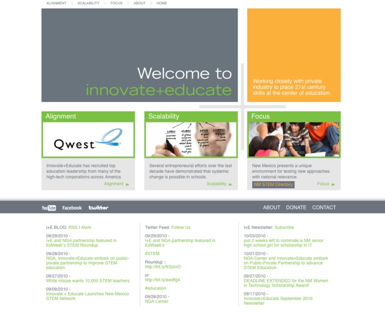 A great web design by Incubox, Santa Fe, NM: 