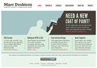 A great web design by Marc Desbiens, Fraser Valley, Canada: 