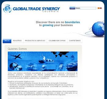 A great web design by ADMINNOVA S.A.S, Bogota, Colombia: 