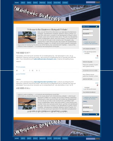 A great web design by Chad Day Design and Development, Manitowoc, WI: 