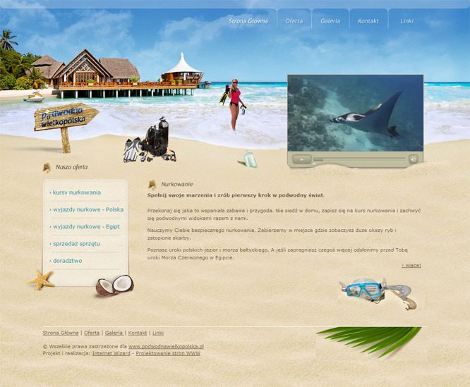 A great web design by Internet Wizard, Poznan, Poland: 