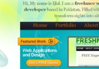 A great web design by Ijlal Hasnain, Lahore, Pakistan: 