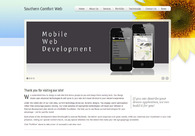 A great web design by Southern Comfort Web Development, Charlotte, NC: 