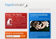 A great web design by Liquid Concept, Lausanne, Switzerland: 