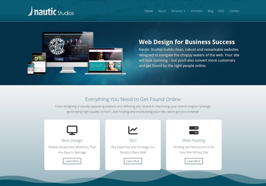 A great web design by Nautic Studios, Melbourne, FL: Responsive Website, Marketing Website
, Technology
, Wordpress
