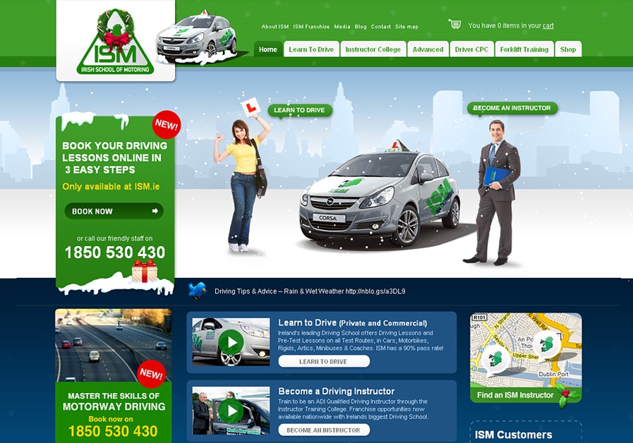 A great web design by Gravitate, Dublin, Ireland: 