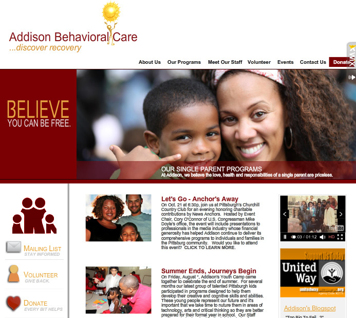 A great web design by Dabeka Ink, Atlanta, GA: 