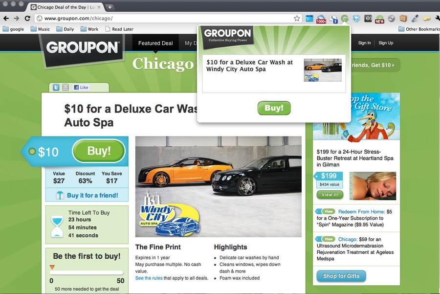 A great web design by Lance Ennen, Chicago, IL: 