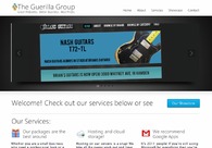 A great web design by The Guerilla Group, Hartford, CT: 