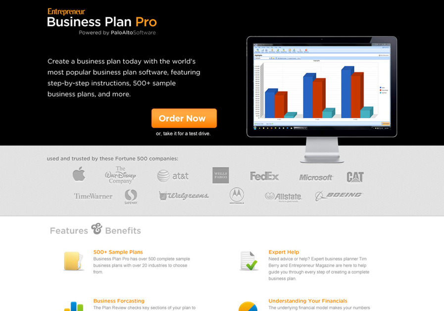 A great web design by Brian Wilkins, Los Angeles, CA: 