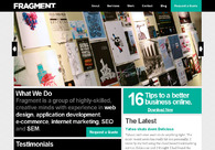 A great web design by Fragment, Raleigh, NC: 