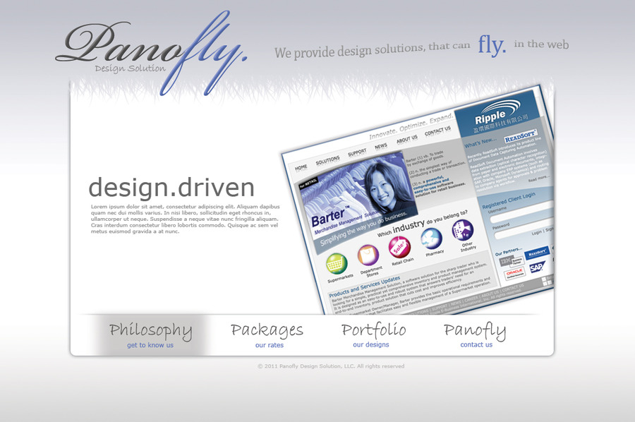 A great web design by Panofly Design Solution, Perth, Australia: 