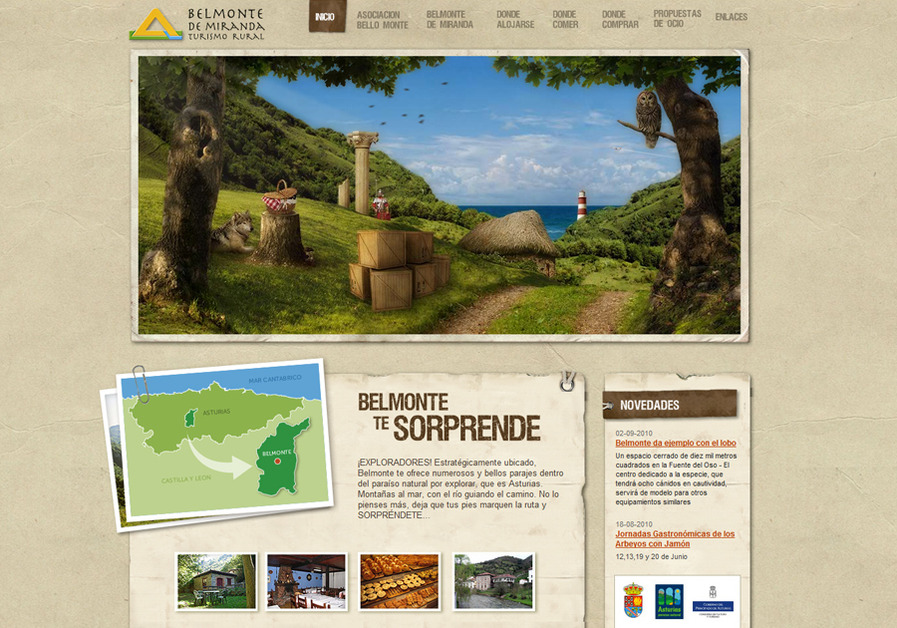 A great web design by Rubén Megido, Oviedo, Spain: 