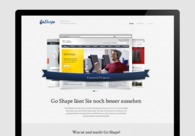 A great web design by Go Shape, Ulm, Germany: 