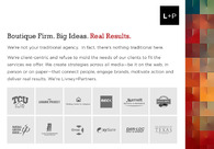 A great web design by Livney+Partners, Dallas, TX: 