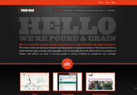 A great web design by Pound & Grain, Vancouver, Canada: 