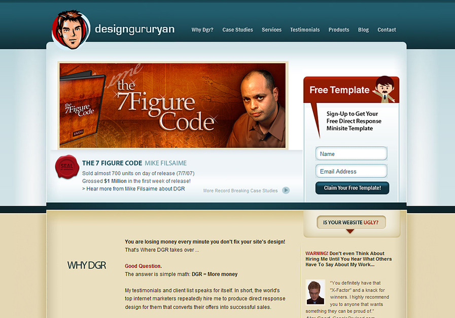 A great web design by DesignGuruRyan, Melbourne, Australia: 