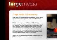 A great web design by Forge Media, Philadelphia, PA: 