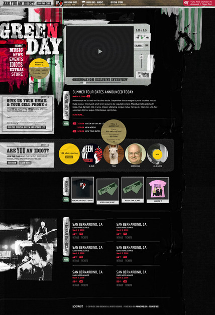 A great web design by Resen, Los Angeles, CA: 