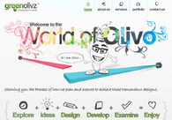 A great web design by GreenOlivz, Baltimore, MD: 