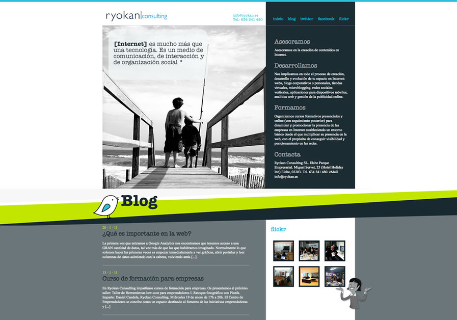 A great web design by Ryokan Consulting SL, Alicante, Spain: 