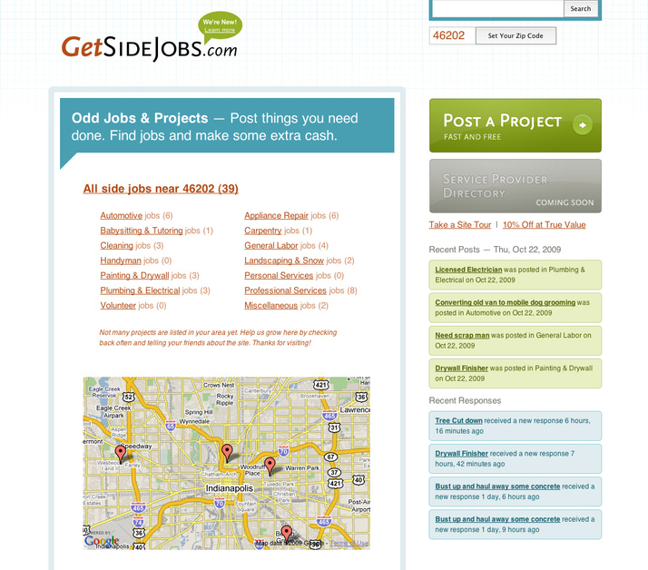 A great web design by A Beautiful Question, Indianapolis, IN: 