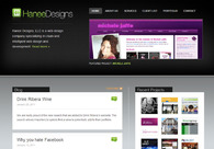 A great web design by Hanee Designs, New York, NY: 