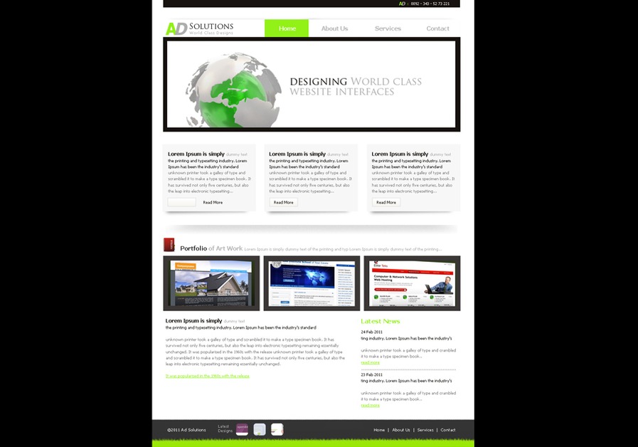 A great web design by www.coroflot.com/esof/web_design
, Islamabad, Pakistan: 