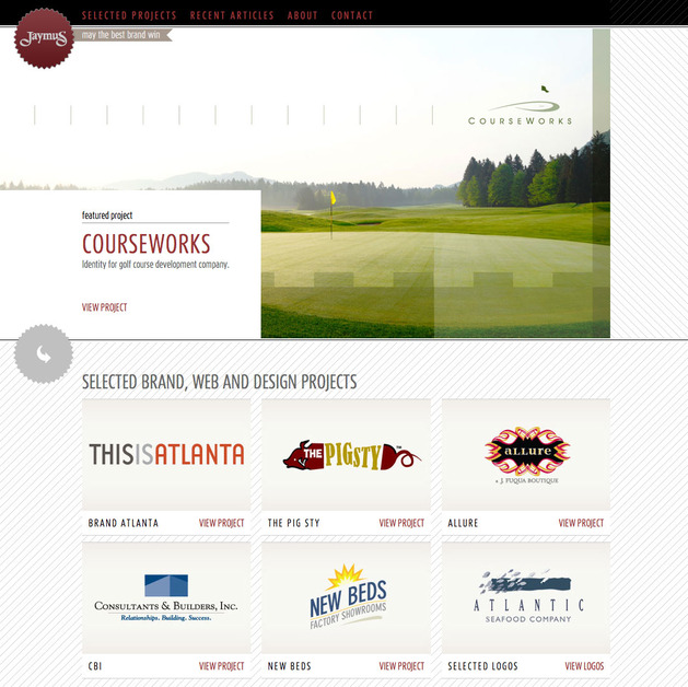 A great web design by Jaymus, Atlanta, GA: 