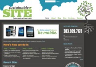 A great web design by Sustainable Site, Denver, CO: 
