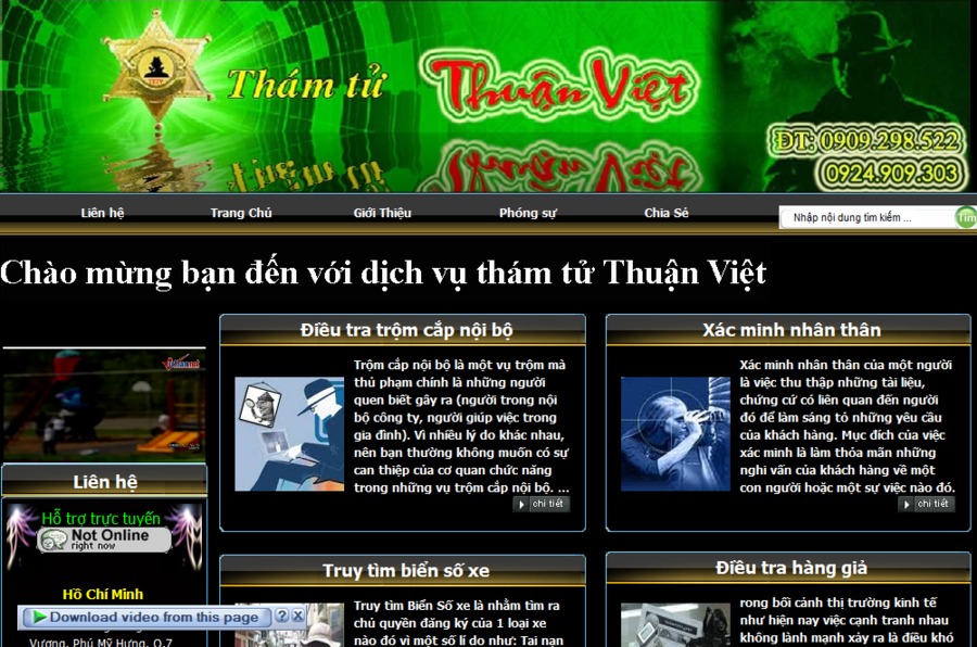 A great web design by Hongphuc Group, Bienhoa, Viet Nam: 