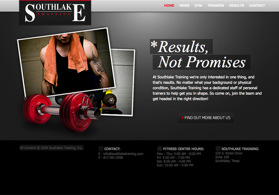 A great web design by eightninety, Dallas, TX: 