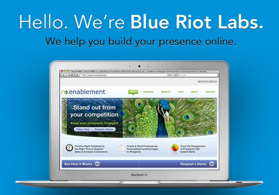 A great web design by Blue Riot Labs, New York, NY: 