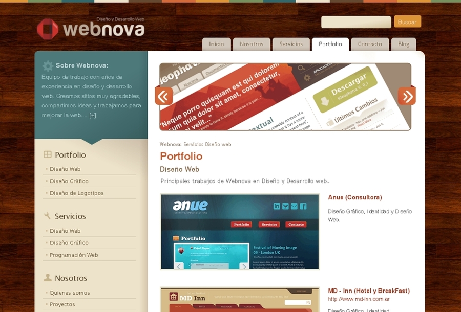 A great web design by Webnova, Boston, MA: 