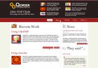 A great web design by Qorser Technologies, Bandung, Indonesia: 