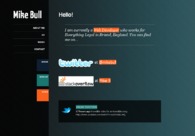 A great web design by Mike Bull, Bristol, United Kingdom: 