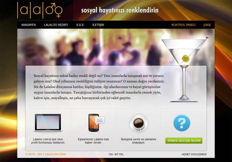 A great web design by Küp Yazılım, Istanbul, Turkey: 