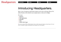 A great web design by Headquarters, Chicago, IL: 