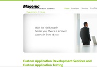 A great web design by Magenic, Minneapolis, MN: 
