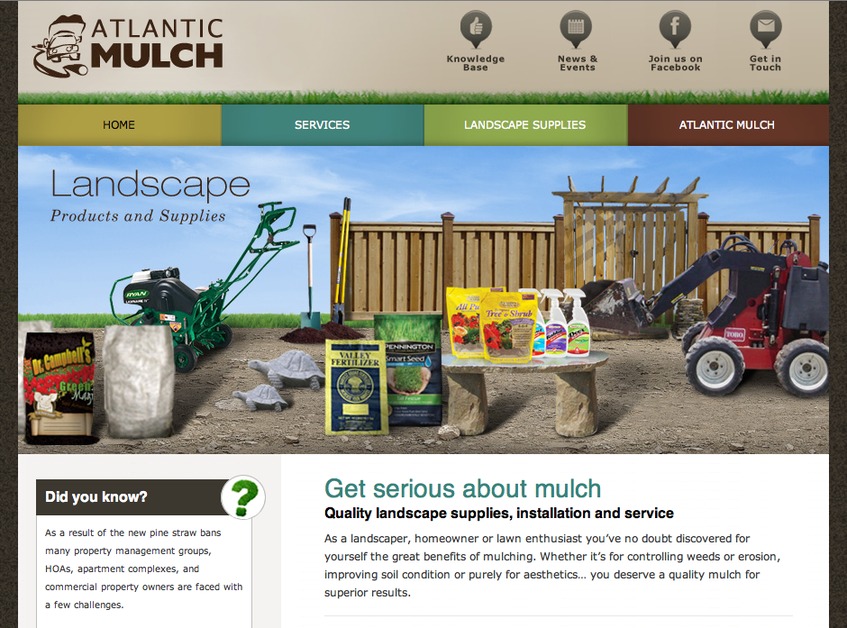 A great web design by SkyBound Studios, Raleigh, NC: 