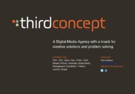 A great web design by Third Concept, LLC, Los Angeles, CA: 