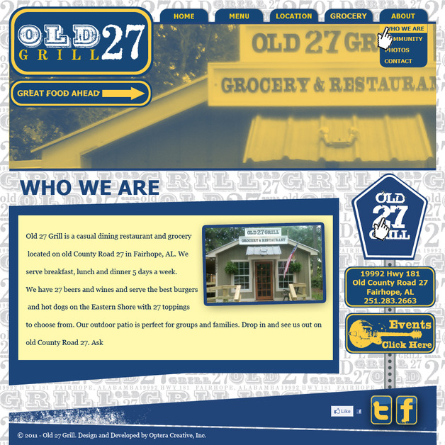 A great web design by Optera Creative , New Orleans, LA: 