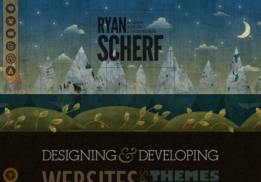 A great web design by Ryan Scherf, Minneapolis, MN: 