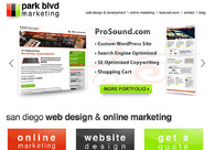 A great web design by Park Blvd. Marketing, Los Angeles, CA: 