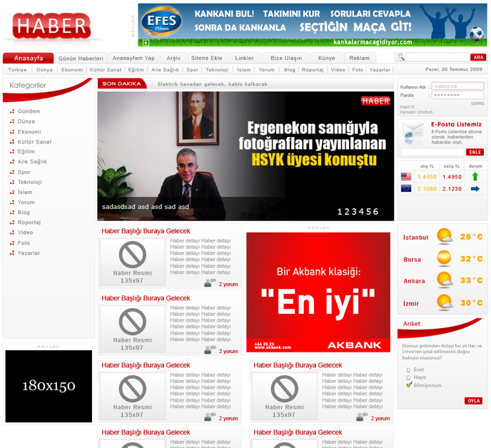 A great web design by newcms, Denizli, Turkey: 