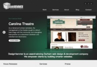 A great web design by DesignHammer Media Group, Durham, NC: 