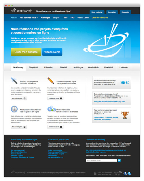 A great web design by WannaWeb, Marseille, France: 