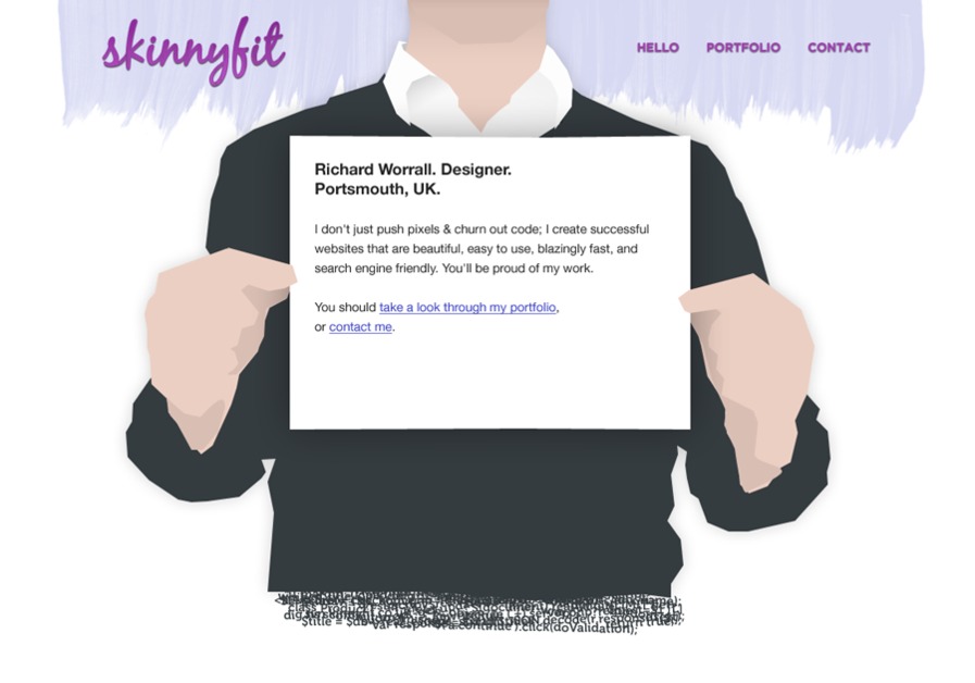 A great web design by Skinnyfit, Portsmouth, United Kingdom: 