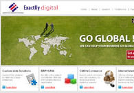 A great web design by Exactlly Digital Solutions Pvt. Ltd., Kolkata, India: 