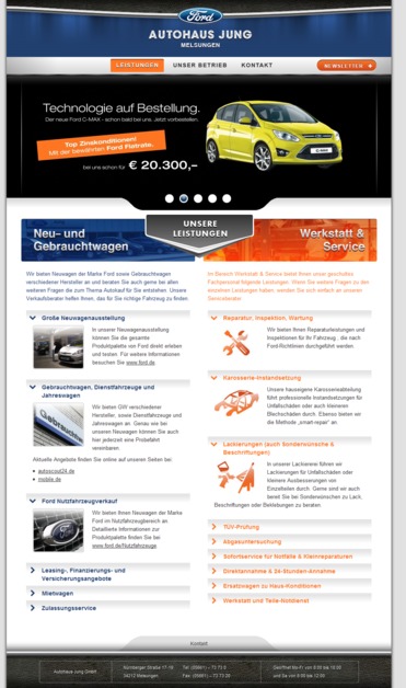 A great web design by artecho, Kiel, Germany: 